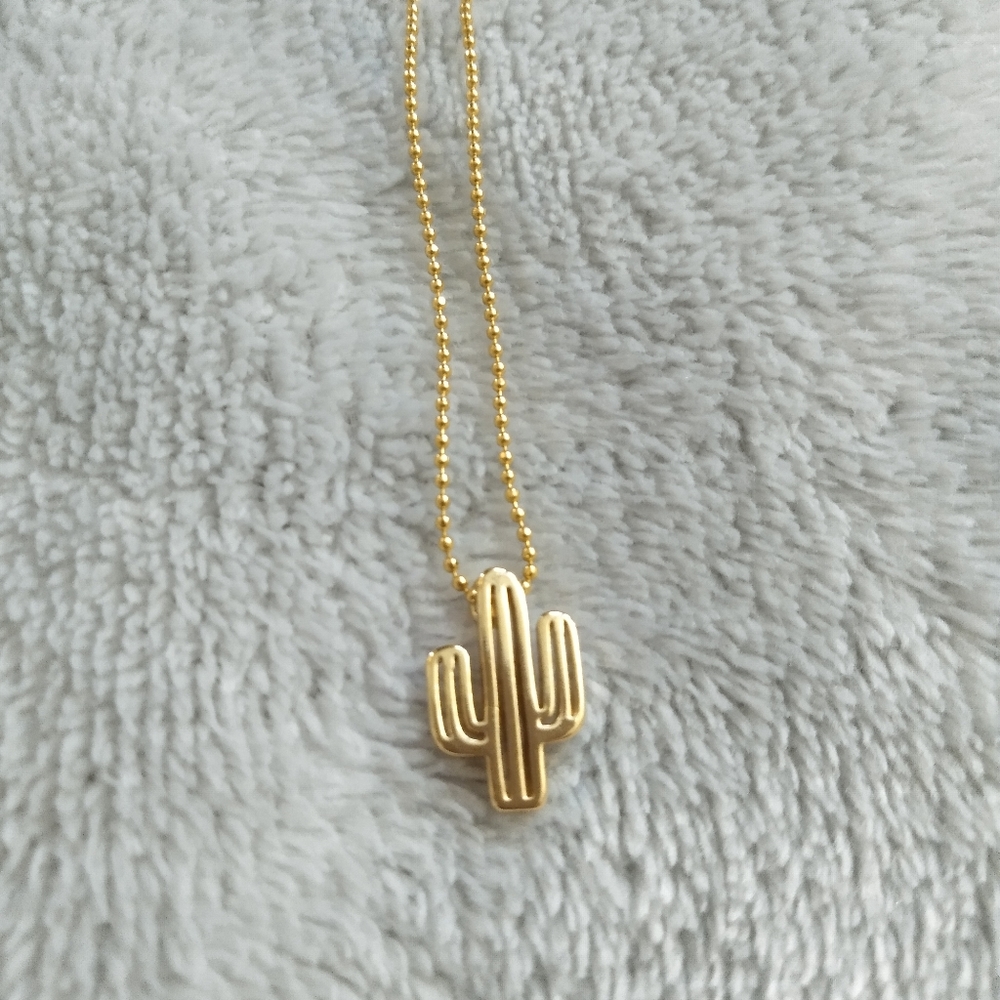 Cactus necklace